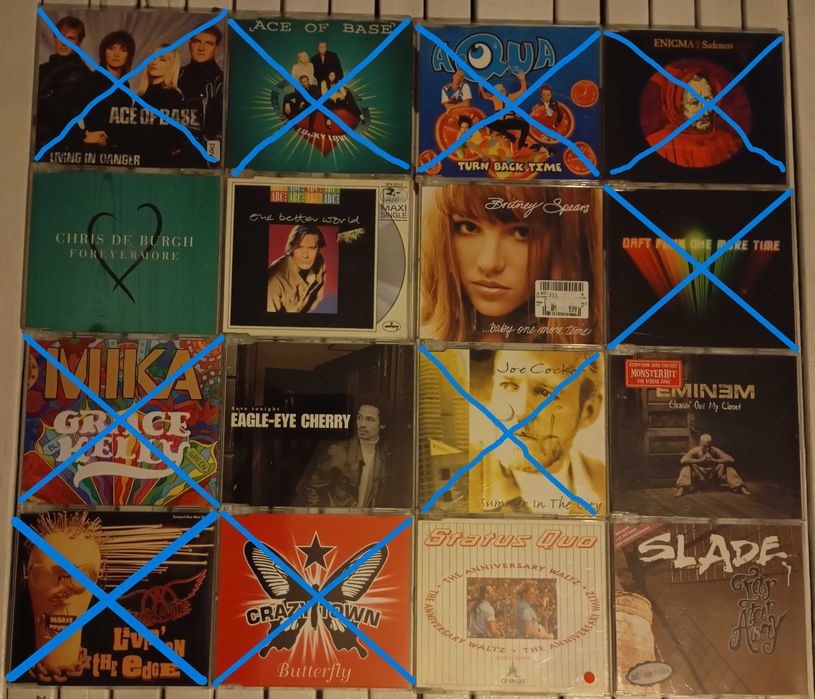 77 CD Singles (parte III) Pop/Rock (algumas raridades)
