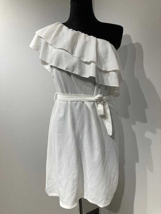 Damska sukienka na jedno ramię nowa włoska rozmiar uniwersalny