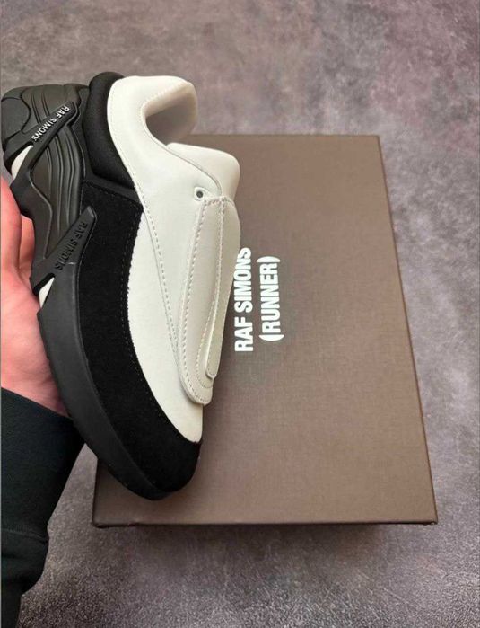 [БЕЗ ПЕРЕДПЛАТ]Кросівки Adidas x Raf Simons Antei Black/White опіум