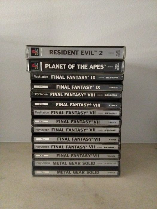 Vários jogos PlayStation 1