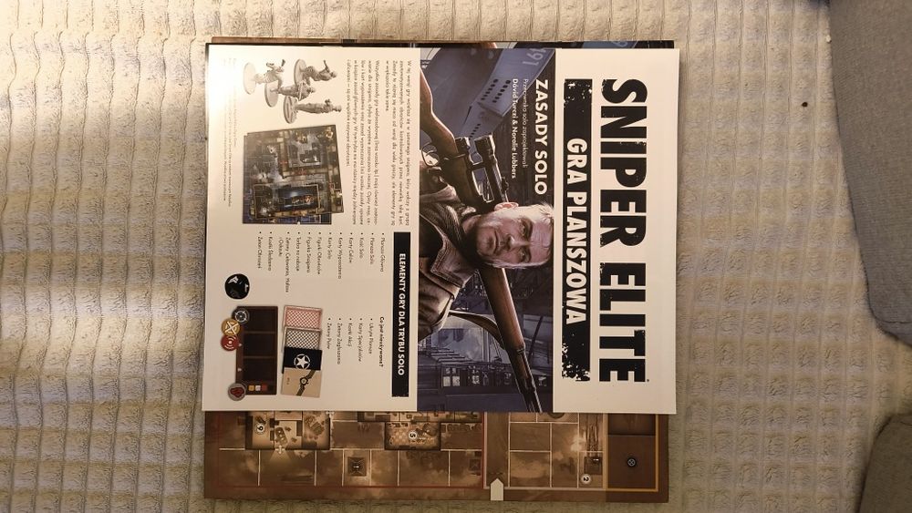 Sniper elite + dodatek gra planszowa