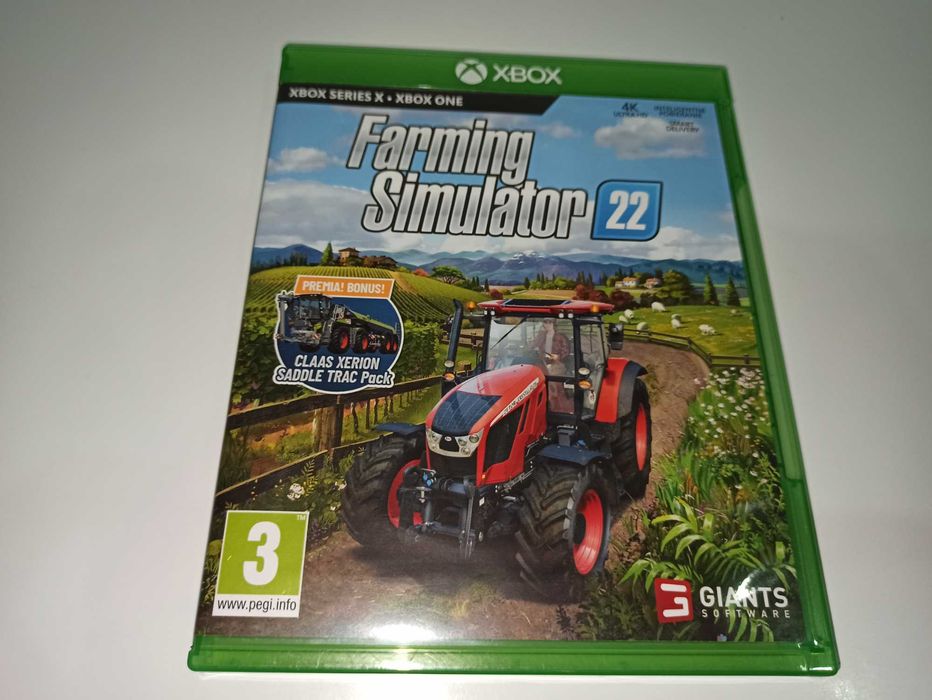 xbox one FARMING SIMULATOR 22 PL po polsku siejesz kosisz na płycie v3