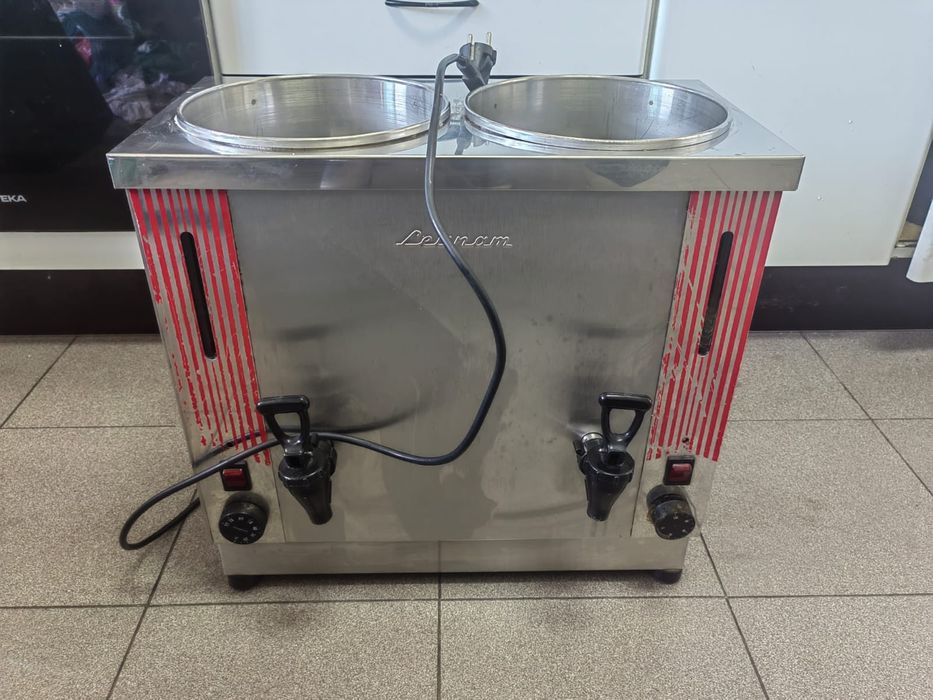 Máquina de Sopas/Molhos Elétrica com 2 Cubas