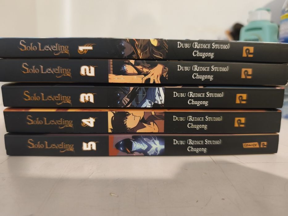 Solo leveling 1, 2, 3, 4 e 5