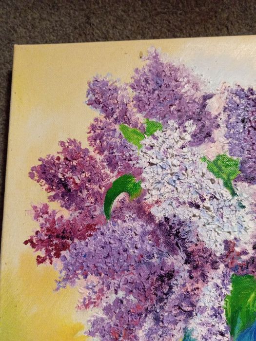 Obraz 40*40cm farbami olejnymi