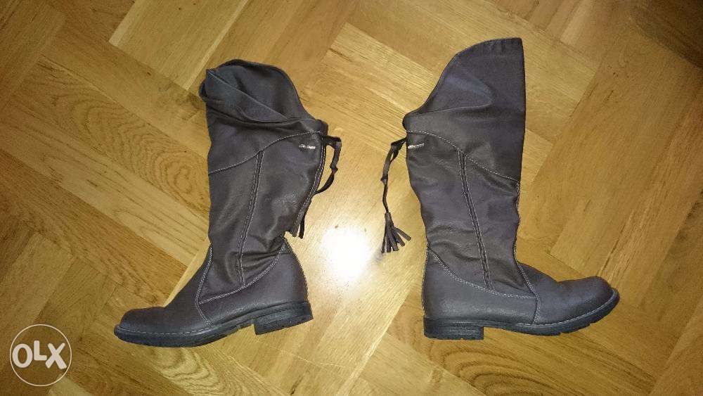Kornecki szare kozaczki 31 jak nowe
