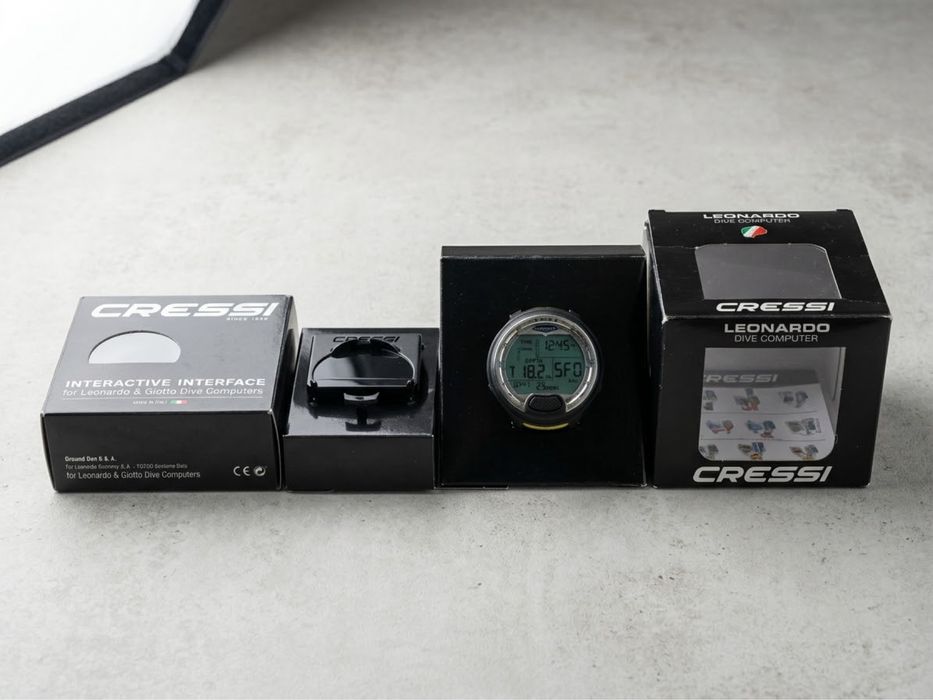 Computador de Mergulho Cressi Leonardo + Interface
