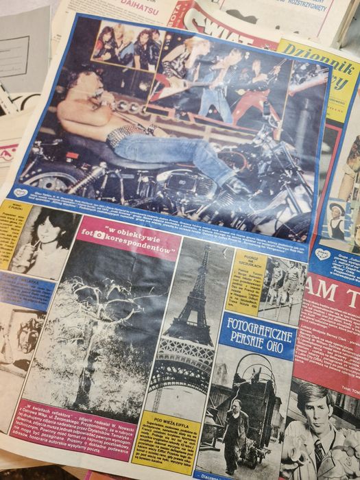 Stare Gazety  Swiat Młodych Przyjaciółka z czasów PRL-u