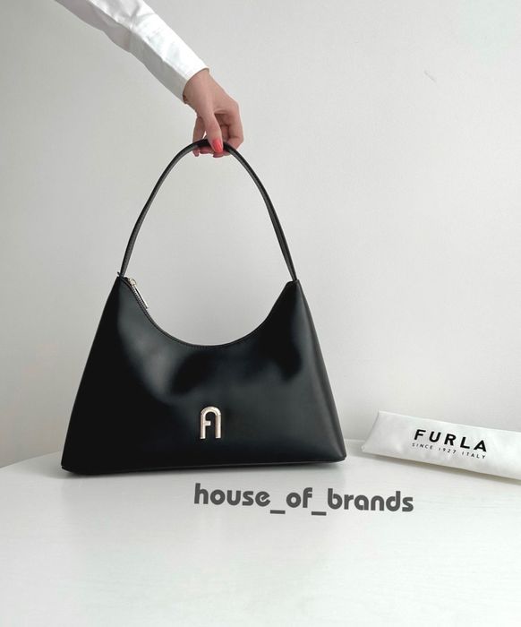 FURLA Diamante ОРИГІНАЛ Жіноча сумочка шкіра женская сумка фурла хобо