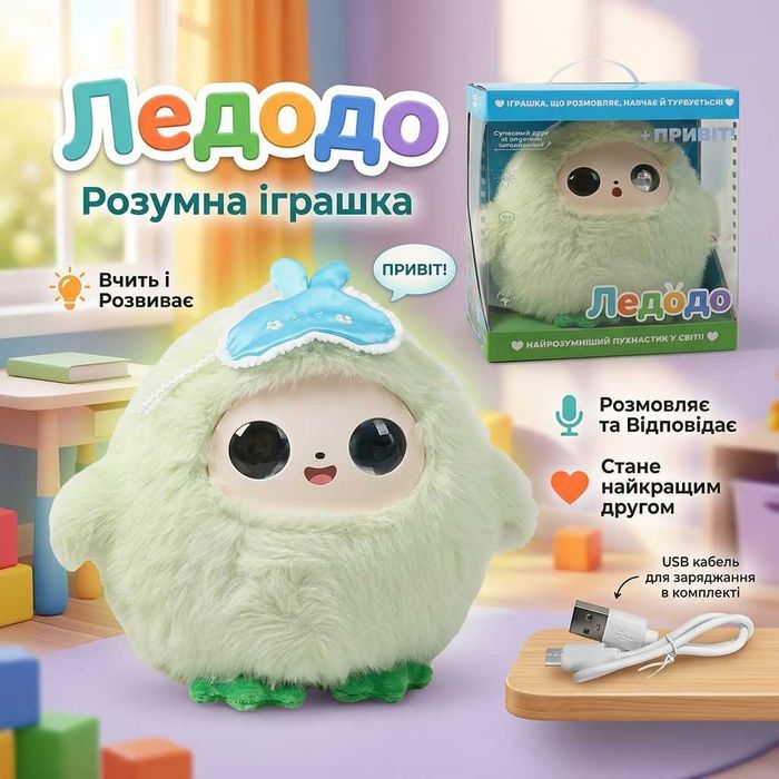 Колекція розумних іграшок Ledodo AI шість характерів із ШІ