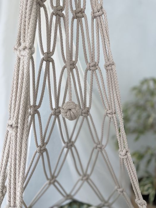 Гамак макраме для котика.