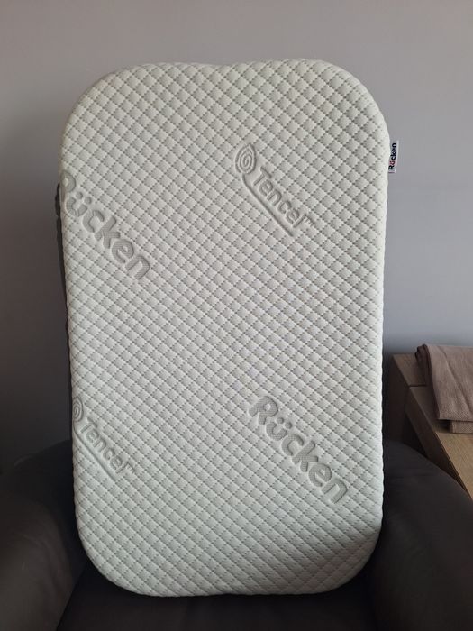 Materac piankowy do łóżeczka Lionelo Leoni Plus antybakteryjny H2 / H3 Rucken
