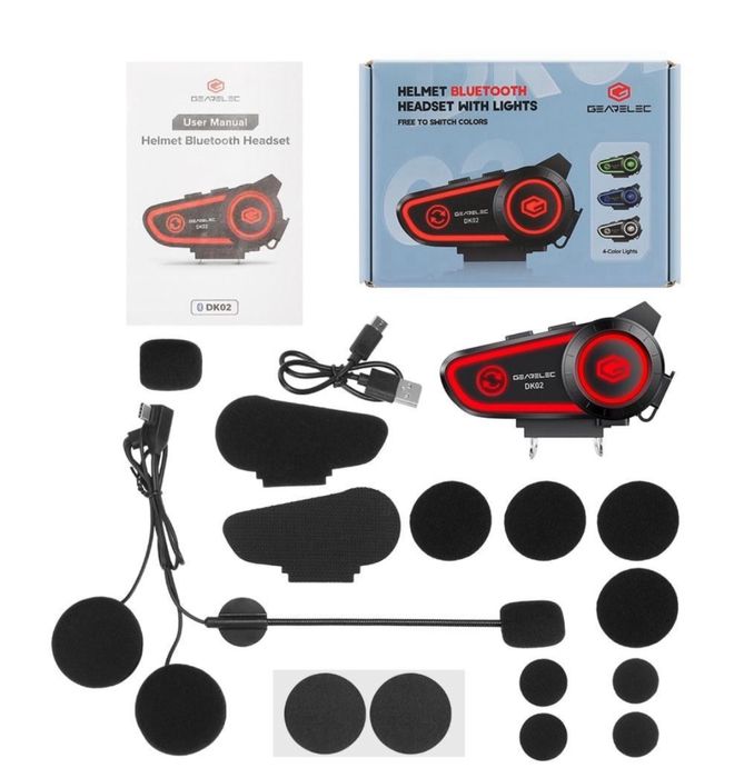 Мотогарнітура gearelec dk02