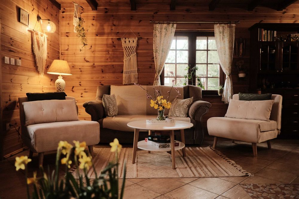 Dom nad jeziorem Kaszuby Sauna Balia na 2 rodziny