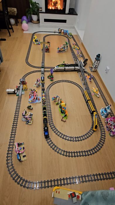 80szt Lego City Tory kompatybilne z lego