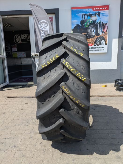480/65R28 Kleber Gripker opona rolnicza uzywana