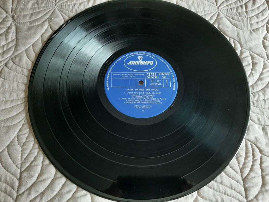 Sarah Vaughan - Sassy Swings The Tivoli - Japão - Vinil LP