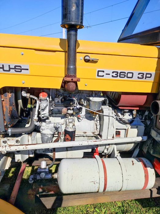 Ursus c 360 3p z pługiem do odsniezania