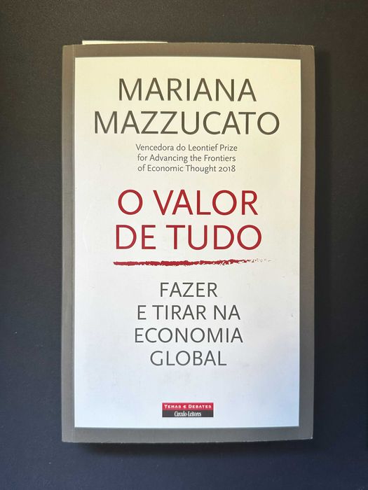 Livro "O Valor de tudo" - Mariana Mazzucato