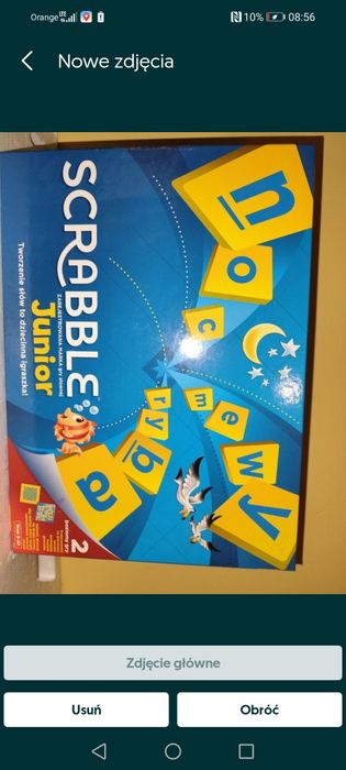 Piekny zestaw scrable