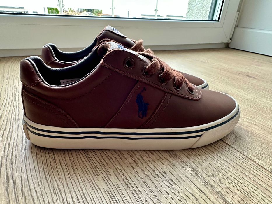 Buty damskie Polo Ralph Lauren HANFORD LEATHER SNEAKER 37