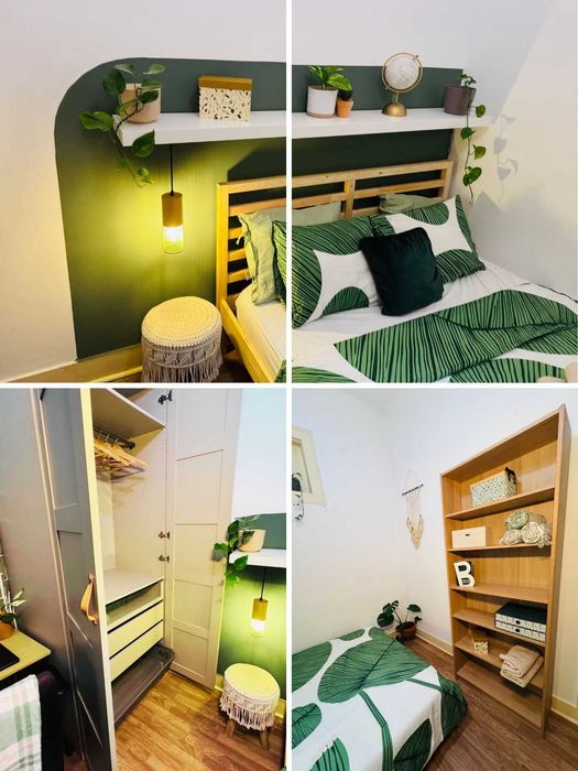 Vendo Mobílias de Quartos completa (cama, colchão, mesas, Roupeiros, arrumação). Como novo em Airbnb