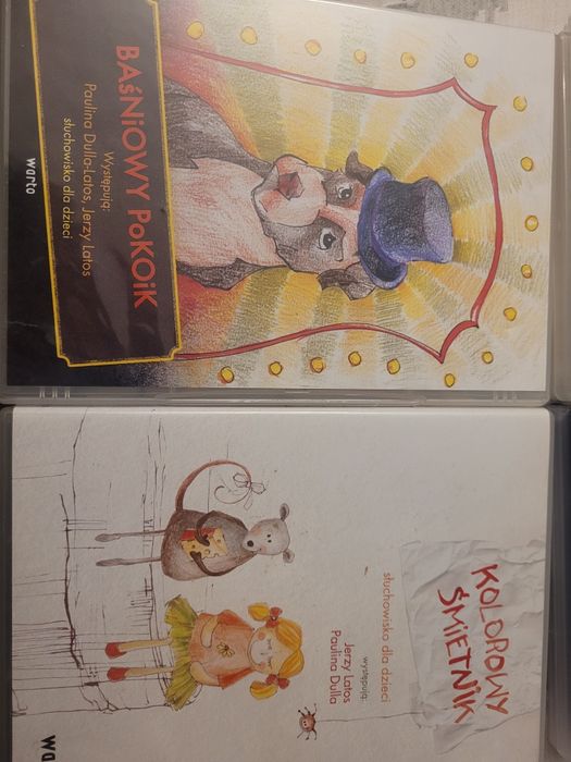 CD -Słuchowiska dla małych dzieci.