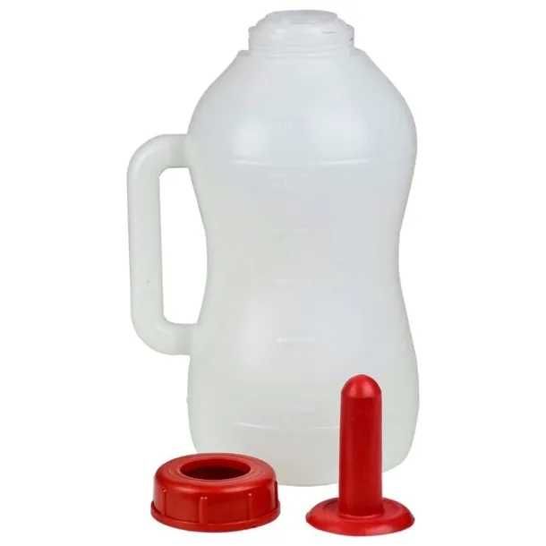 Butelka do pojenia cieląt z uchwytem 3 l z rączką