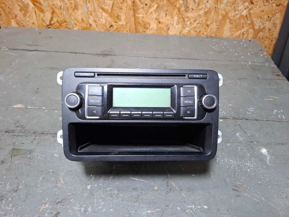oryginalne radio cd vw touran golf 5 6 plus passat polo itd