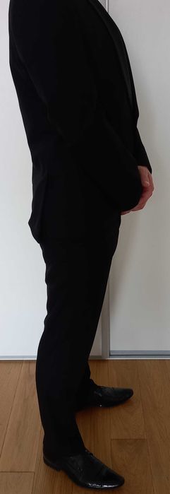 Czarny smoking Lassar