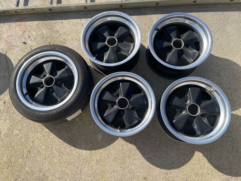 5 Jantes Porsche Fuchs Originais 911 Carrera 964