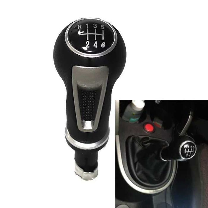 Moca manete maçaneta de velocidades SEAT VW Audi Skoda ( PELE )