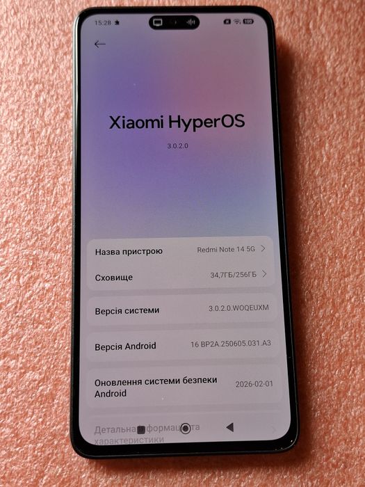 Xiaomi Redmi Note 14 5G, 8/256, як новий
