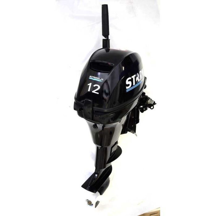 NOWY Silnik zaburtowy do łodzi jachtu 8kW 12KM bez patentu długa stopa