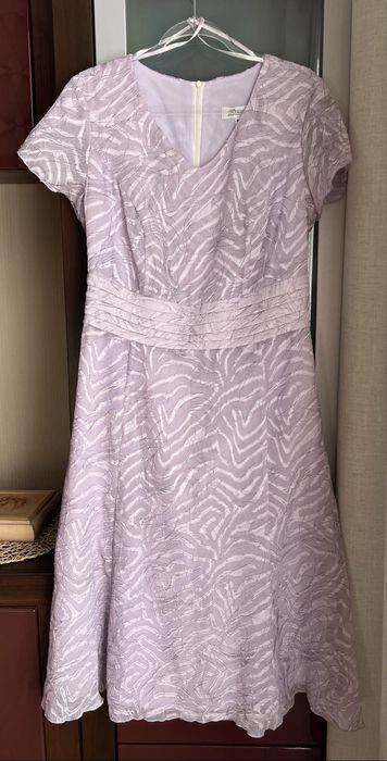 Dana Collection. Lawendowa sukienka 46 48