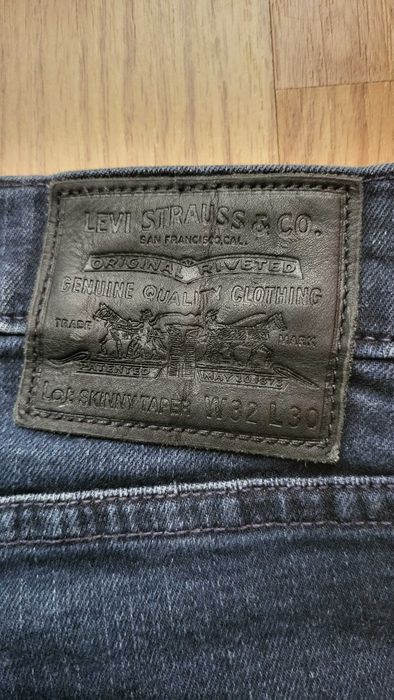 Spodnie Jeans Levi's Levis model Skinny Taper