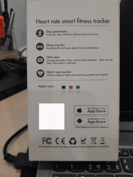 Relógio FITNESS TRACKER (novo)