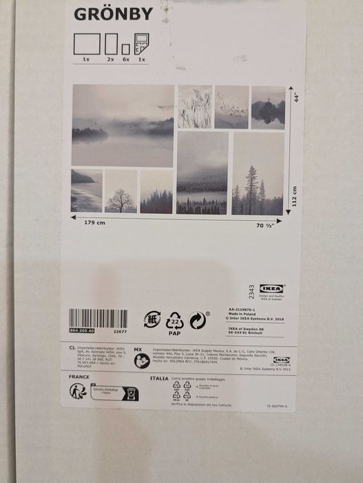 Novo! Conjunto de Arte de Parede para Galeria/New! 9-Piece Gallery Wall Art Set