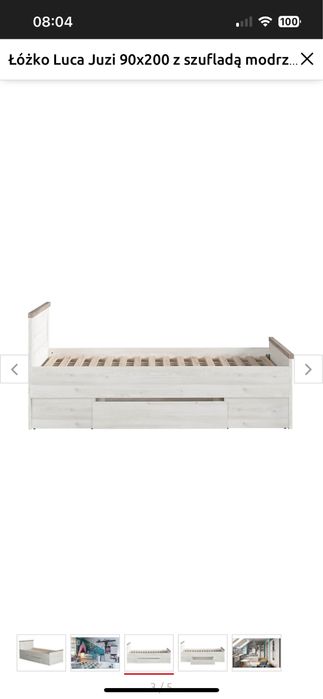 Sprzedam lozko z materacem