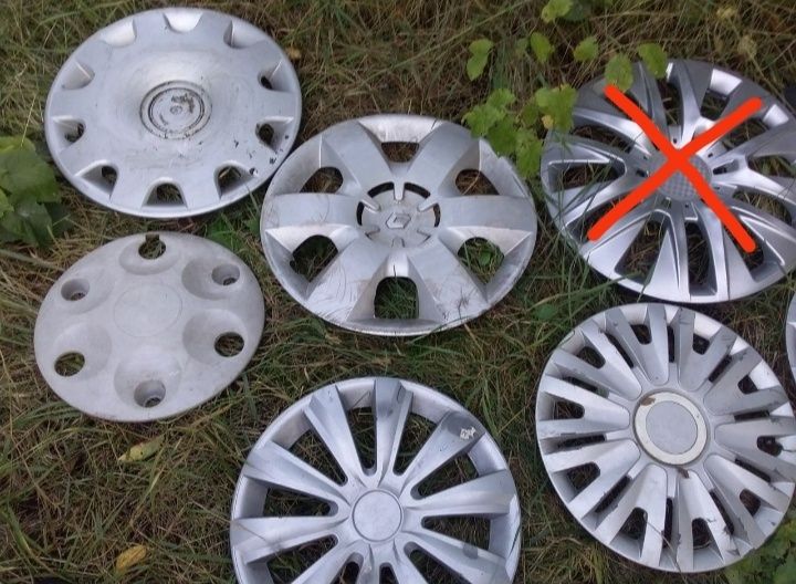 Колпаки на колёса пластиковые разных размеров