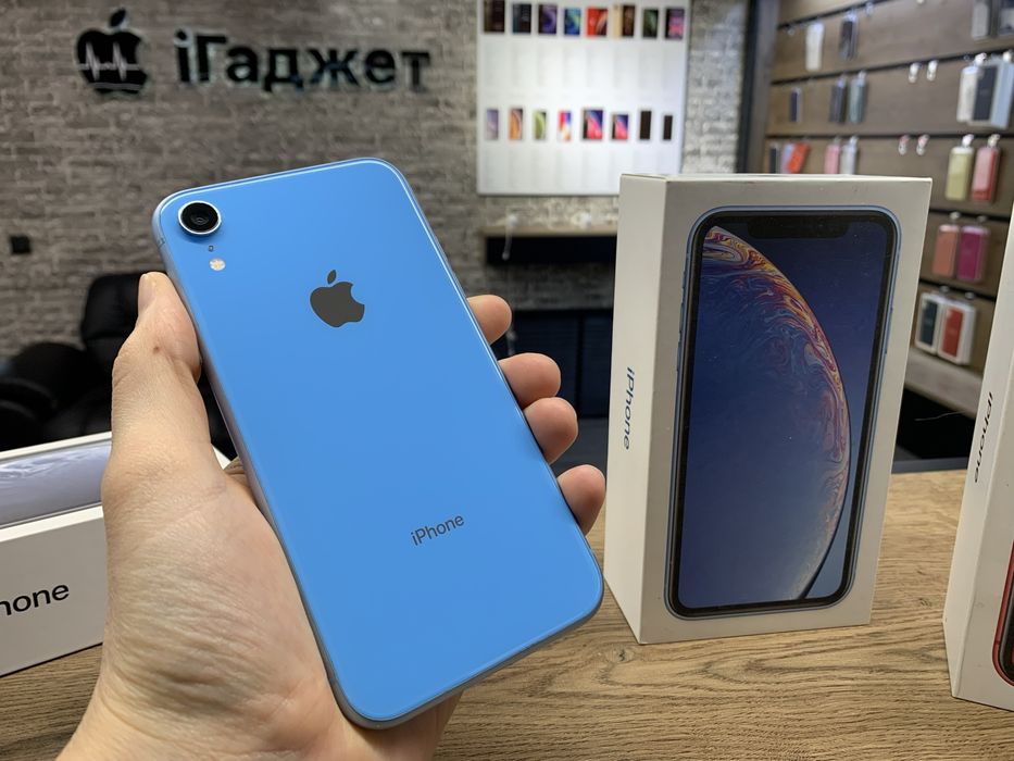iPhone XR 64GB (Blue) Neverlock. Кредит. Гарантія !