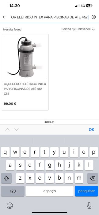 Piscina - Intex - Usada