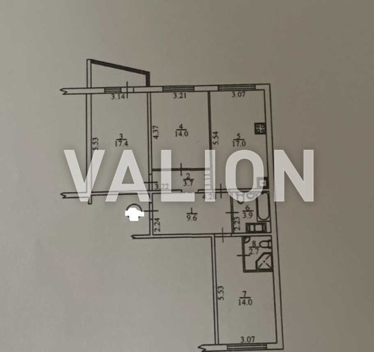 3-комнатная квартира по адресу ул. Петра Калнышевского (площадь 86 м²) - Atlanta.ua - фото 6