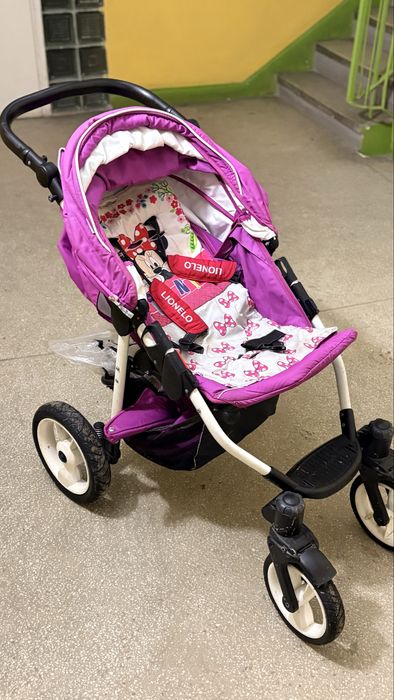 Wózek spacerowy dziecięcy Bebetto Lionelo Rainbow