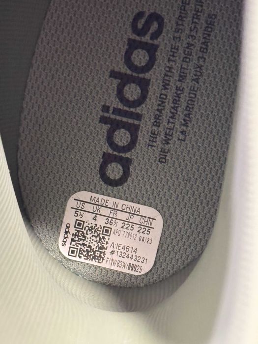 Жіночі гумові чобітки Adidas IE4614, 36.5, 38р