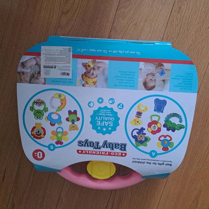 Grzechotka, zabawka, gryzak, Baby Toys, nowe, zestaw