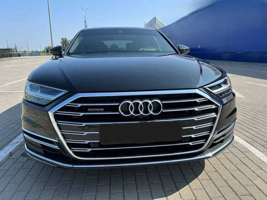 Установочная панель бампер (Морда)в сборе AUDI А8D5 18-22г.S-Line.