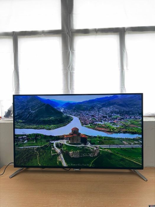 Телевізор Philips – 49”, 4K UHD, Smart TV