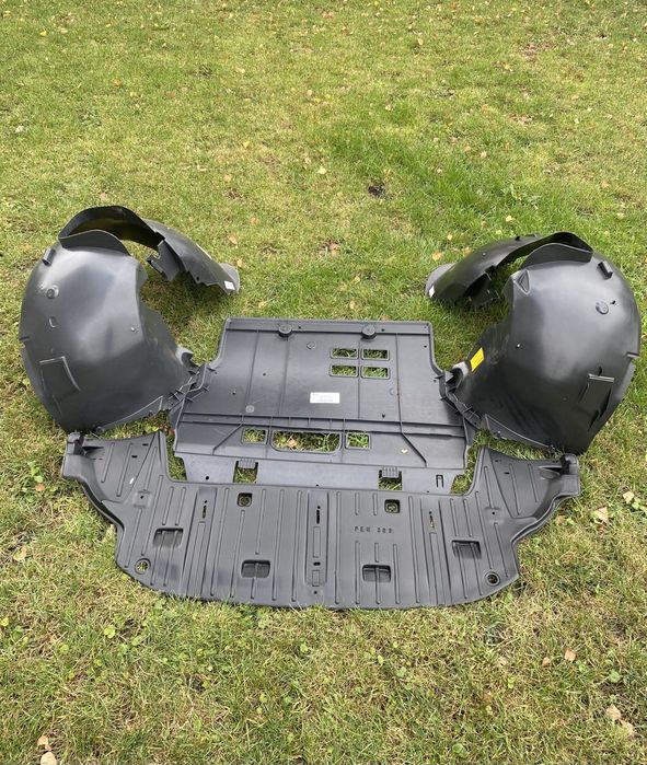 Захист двигуна бампера підкрилкі локера комплект пежо Peugeot 307 308