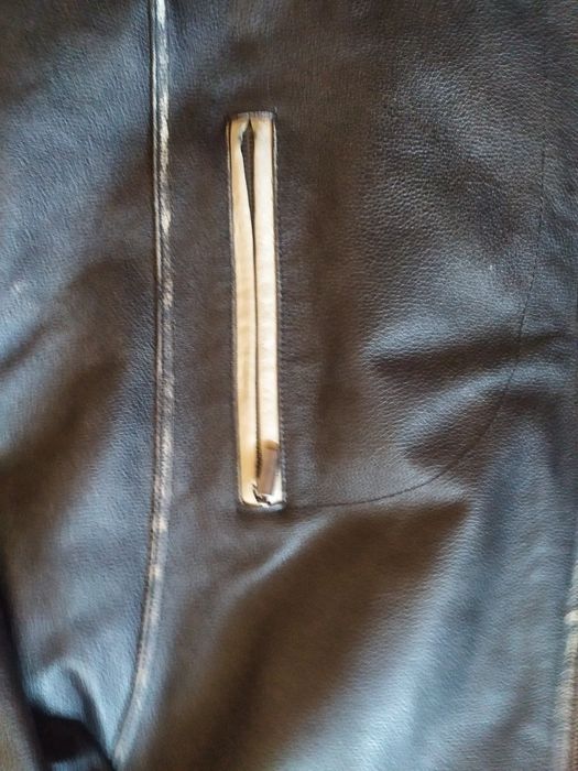 Легендарна вiнтажна шкiряна куртка mangoon.Мото